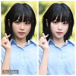 <b>ai</b>로 만든 김채원 뷔