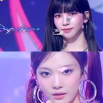 오늘자 뮤직뱅크 카리나 닝닝 <b>엔딩jpg</b>