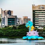 [국내여행] 잠실 석촌호수 <b>포켓몬</b> 등장