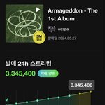 에스파 <b>올해여</b>돌 최초 멜론3m