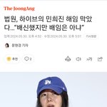 [댓글부탁해] 민희진 문제는 아직 이긴게 아니야..