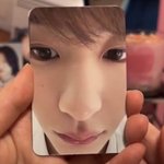 요즘 유행이라는 아이돌 얼빡 포카