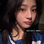 민지 화장 지운 얼굴<b>이래</b>