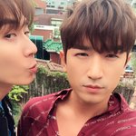 이은주 아닌 이민우에 입술 쭉…생일맞이 투샷 "<b>HBD</b> bro"