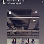 뉴진스와의 만남에 카리나의 반응이