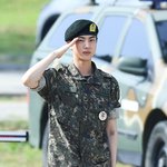 방탄 진 <b>전역</b> 기사 사진 + 군 사진