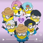 방탄 <b>미니언즈</b> 노래 나오나봐