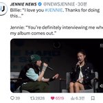 [댓글부탁해] 제니가 빌리 아일리시 인터뷰 <b>mc</b> <b>보네</b>