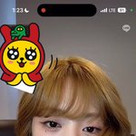 <b>민니</b> 염색 이쁘다ㅠㅠ