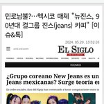 민로<b>남불</b> 멕시코매체 뉴진스90년걸그룹진스카피