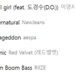 음악 차트 1~5위까지 스<b>엠</b><b>돌</b>이네 ㅎㅎ(피쳐링 포함)