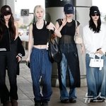 오늘자 에스파 일본 <b>출국</b> 기사사진