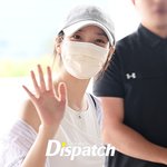 [현장포토] "눈만 봐도, 러블리"…아이유, 해맑은 출국 디스패치사진