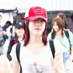 [T포토] 최예나 '잘 다녀오겠습니다'