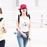 [T포토] 최예나 '행복한 걸음'