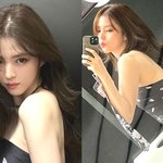 한소희, '스카프' 한 장만 두르고 외출...'핫'한 여름 패션
