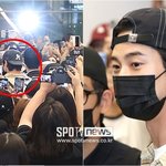 '논란 의식했나' 변우석, 귀국길 경호원 반토막…아수라장에 '아찔'[종합]