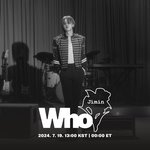 지민 솔로 2집 <b>WHO</b> 나왔다!