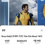 [스키즈] 엠카 뮤비 목표조회수 2500만뷰 <b>달성</b>!!!