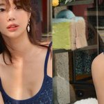 기은세, 숨길 수 없는 볼륨감…파격적인 노출 <b>산책</b>룩