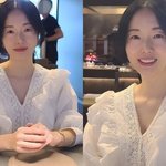 이정현, <b>볼록</b> 나온 배로 첫째+뱃속 둘째까지 “겨우 한 장 찍어”