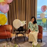 '둘째 임신' 이정현, 호텔 베이비샤워 눈길..."아가들의 천국"