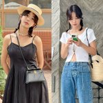 기은세, 올 여름 초커에 푹! 초커로 완성한 ‘끈나시 VS 골지톱’...