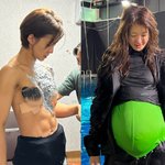 이시영, 맨몸에 특수분장 '깜짝'…감탄 부르는 <b>선명</b>한 복근