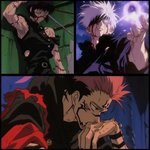 주술회전 80년대 그림<b>체로</b> 만든건데