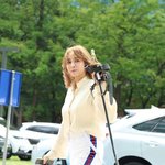 [포토]옥주현, 컬투쇼 출근