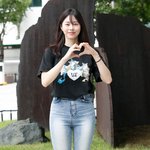[모두드루와] <b>서동주</b>, 출근길 하트와 함께