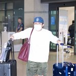 [현장포토] "캐리어 한 가득"...조세호, 셀프 입국길
