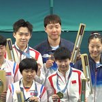 탁구 북한 중국 한국 <b>쓰리샷</b>