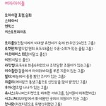 [모두드루와] 아육대 라인업 실화야?