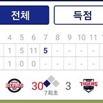 <b>두산</b> 기아 30대3 뭐냐