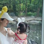 임신' 이정현, <b>폭염</b>에도 딸 육아 매진 "이 더운 날 사파리"