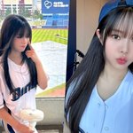 피프티피프티 키나, 시구 취소에 <b>울상</b>…"다음에 승리 요정으로"...