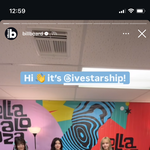 빌보드 공식 스토리 아이브로 <b>도배</b>해줌 ㅋㅋㅋ