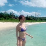 <b>오정연</b>, 비키니 입고 뽐낸 볼륨 몸매