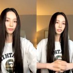 [꼭조언부탁] 카리나, 밤중 '깜짝' 라이브 방송→1분만 종료....