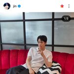 전역 후 머리가 많이 자란 것 같은 '<b>BTS</b>-진'