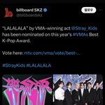 [스키즈] <b>VMA</b> 베스트 케이팝 투표