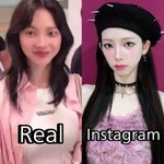 에스파 인스타그램과 현실의 <b>차이</b>
