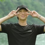 방탄 인더숲 포스트카드 <b>알</b><b>엠</b>