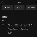 <b>봄날</b> 들으면 슈가한테 저작권료 가네