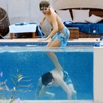 정국이로 <b>보드</b>타는 뷔 ㅋㅋㅋㅋㅋㅋㅋ