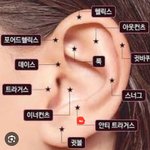 여기 피어싱 <b>위치</b> 뭐라고부름?