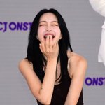 한예슬, 빵터진 미소[TEN포토]