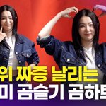 레드벨벳 슬기, 무더위 짜증 날리는 '곰슬기 <b>베어</b>하트'