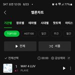 [플레이브] <b>WAY</b> 4 LUV 멜론 탑100 1위